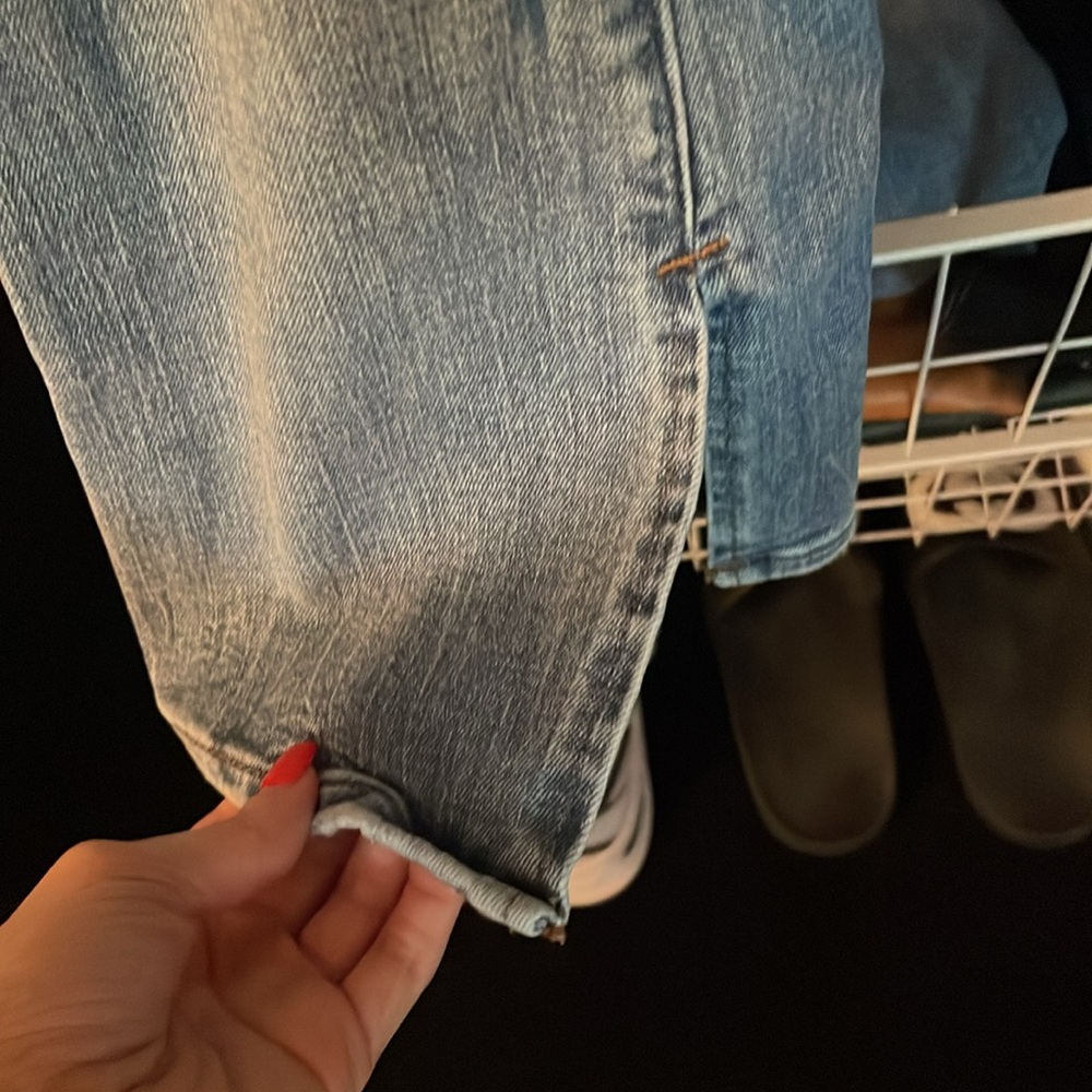 Express Mid Rise Wash Jeans - Picture 2 of 3